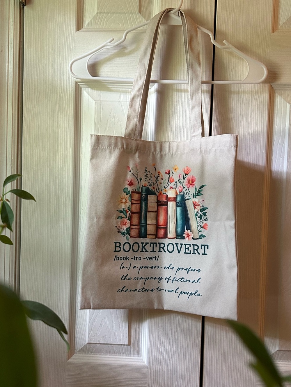 Booktrovert Tote Bag